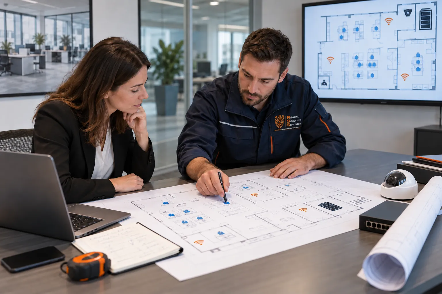 Étude d’un plan d’infrastructure réseau avec un client